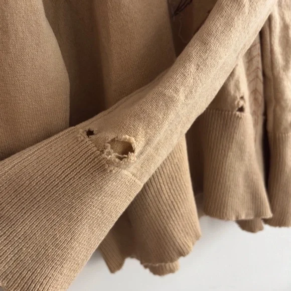 Bent + Corrupt lambswool V-Neck Sweater men’s